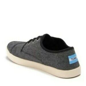 Grey and Black Tom’s sneaker